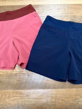 Lands End Active Shorts - 2 Pairs